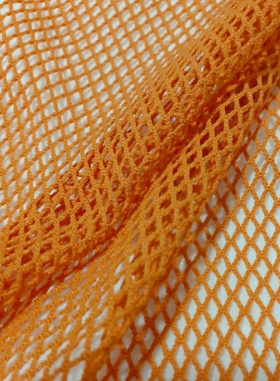 ORANGE NET FABRIC - SOLD BY THE METRE