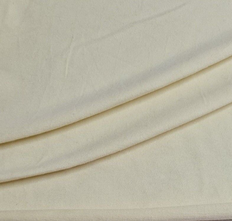 Cotton Jersey Fabric Soft Touch 4 Way Stretch 62" Wide