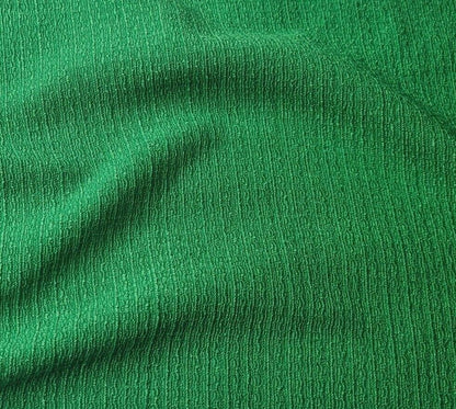 Jersey Fabric Small Figured Green Colour 2Way Stretch