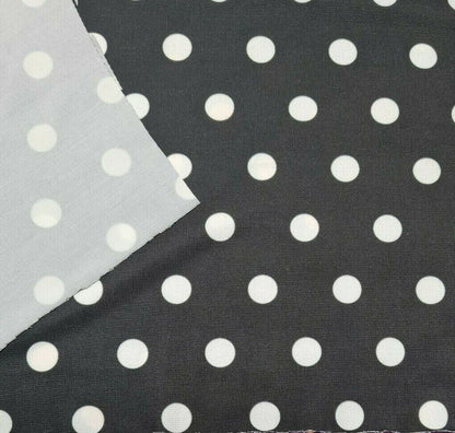 Jersey Fabric Polka Dot Printed Soft And 2Way Stretch 55" Wide Sold By Metre