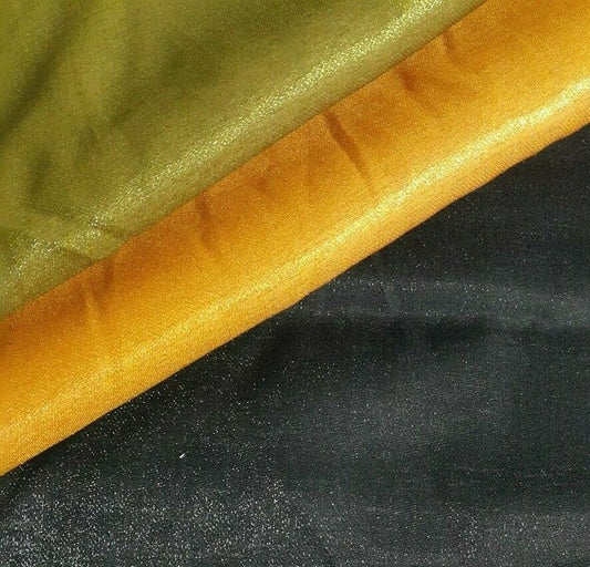 SHINY VISCOSE NYLON FABRIC - SOLD BY THE METRE