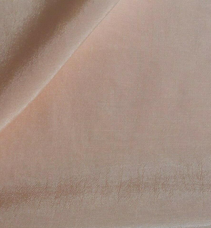 PEACH COLOUR VISCOSE FABRIC - SOLD BY THE METRE