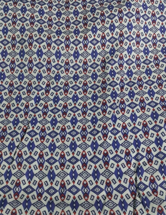 PRINTED VISCOSE FABRIC-2VARIATIONS-SOLD BY THE METRE