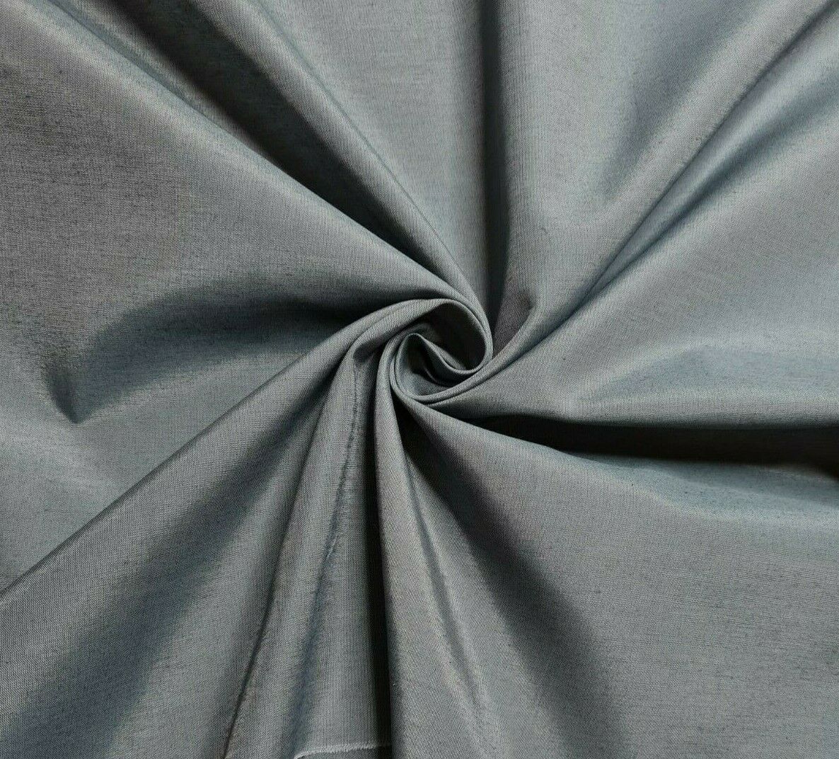 Polycotton Voile Fabric Thin and Shiny 59" Wide