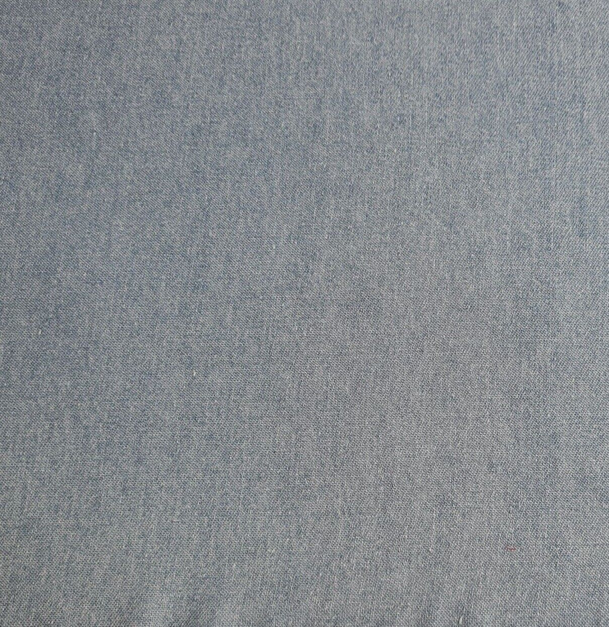 Cotton Denim Fabric Thin And Soft Light Blue Colour 55" Wide Sold By The Metre