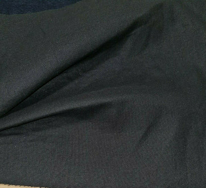 NAVY COLOUR BRUSHED INSIDE FABRIC-SOLD BY HE METRE