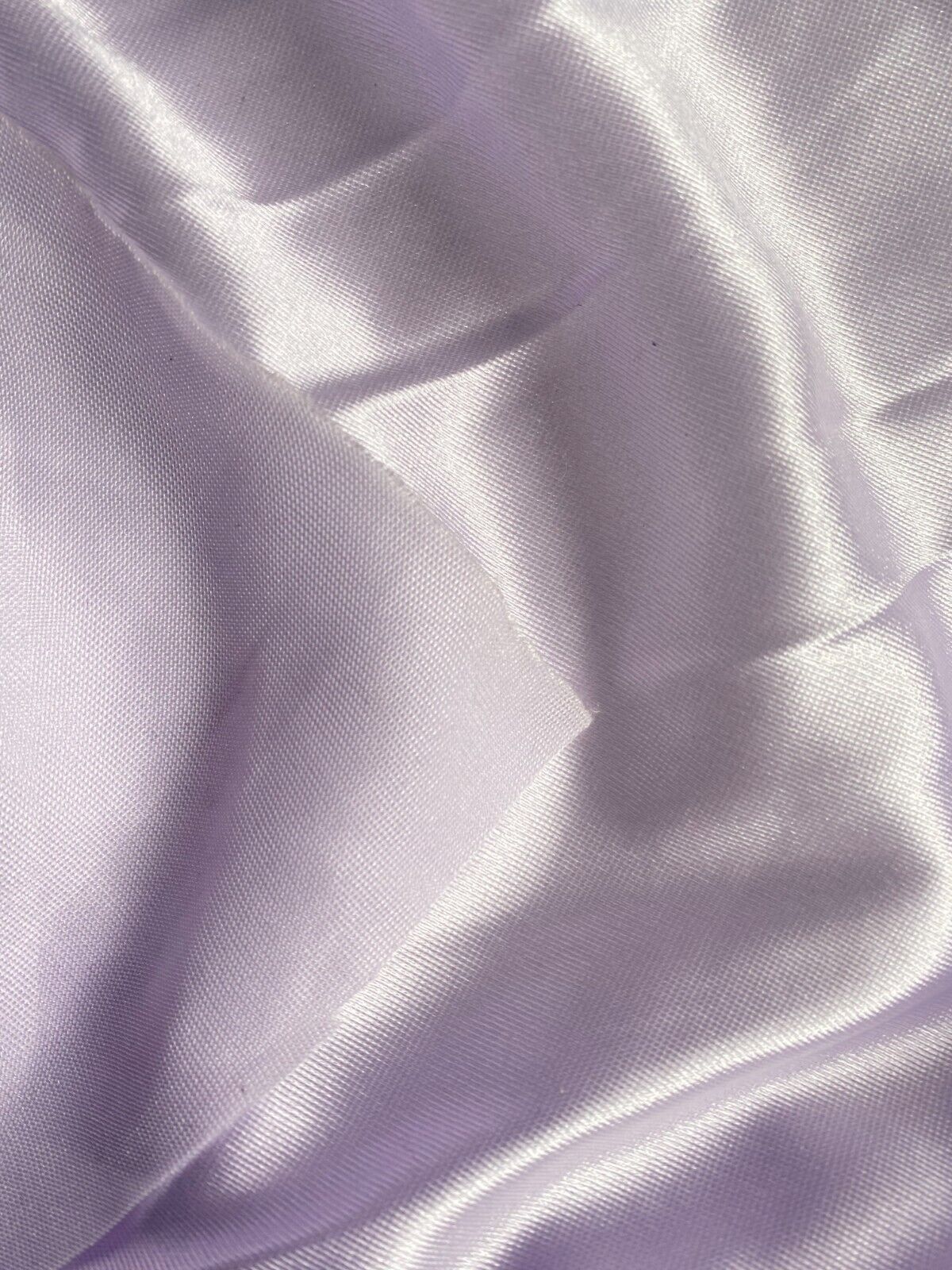 Satin Textured Jersey Lining Fabric Light Lilac Colour 55" wIDE