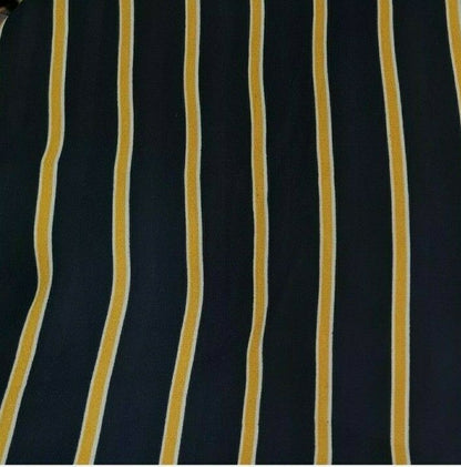 Chiffon Crepe Fabric Striped Dressmaking 55" Wide