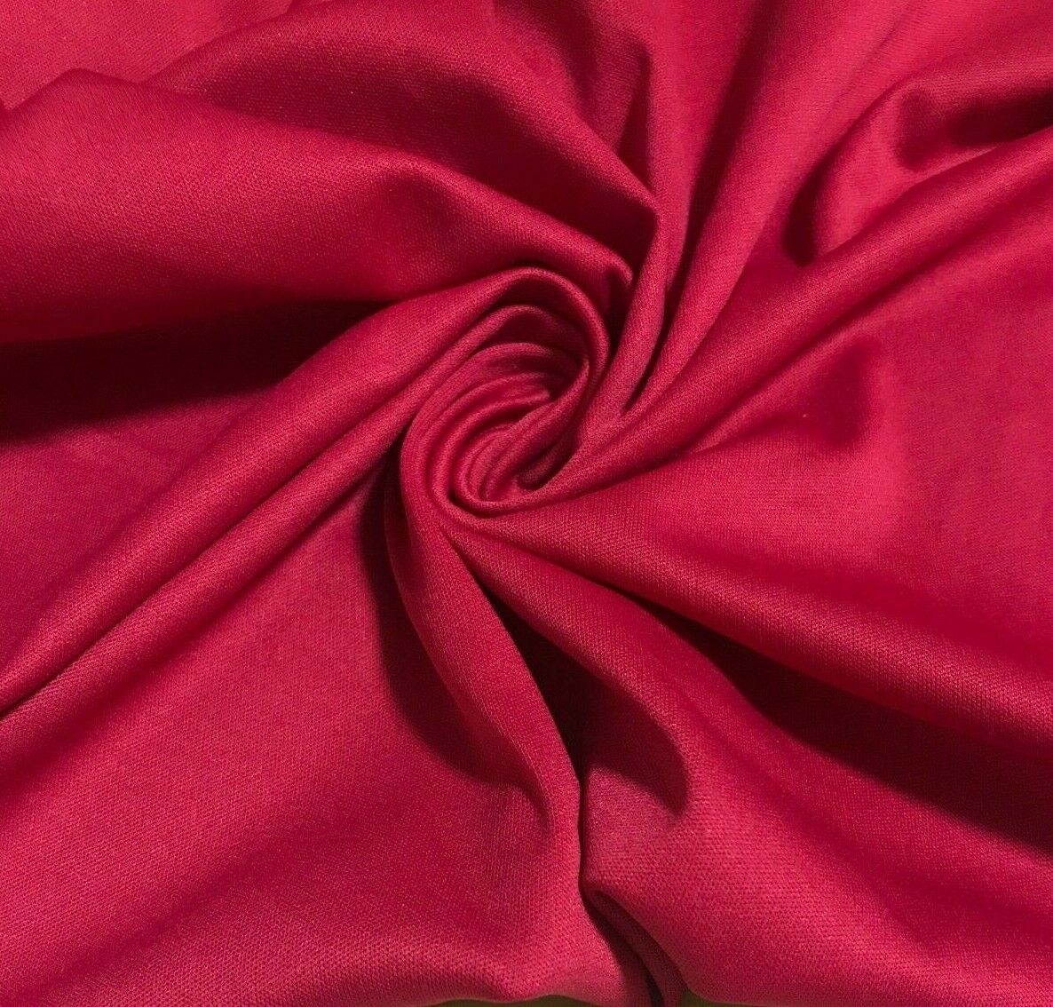 FUCHSIA AND ROSE PINK POLYESTER JERSEY FABRIC - SOLD BY THE METRE