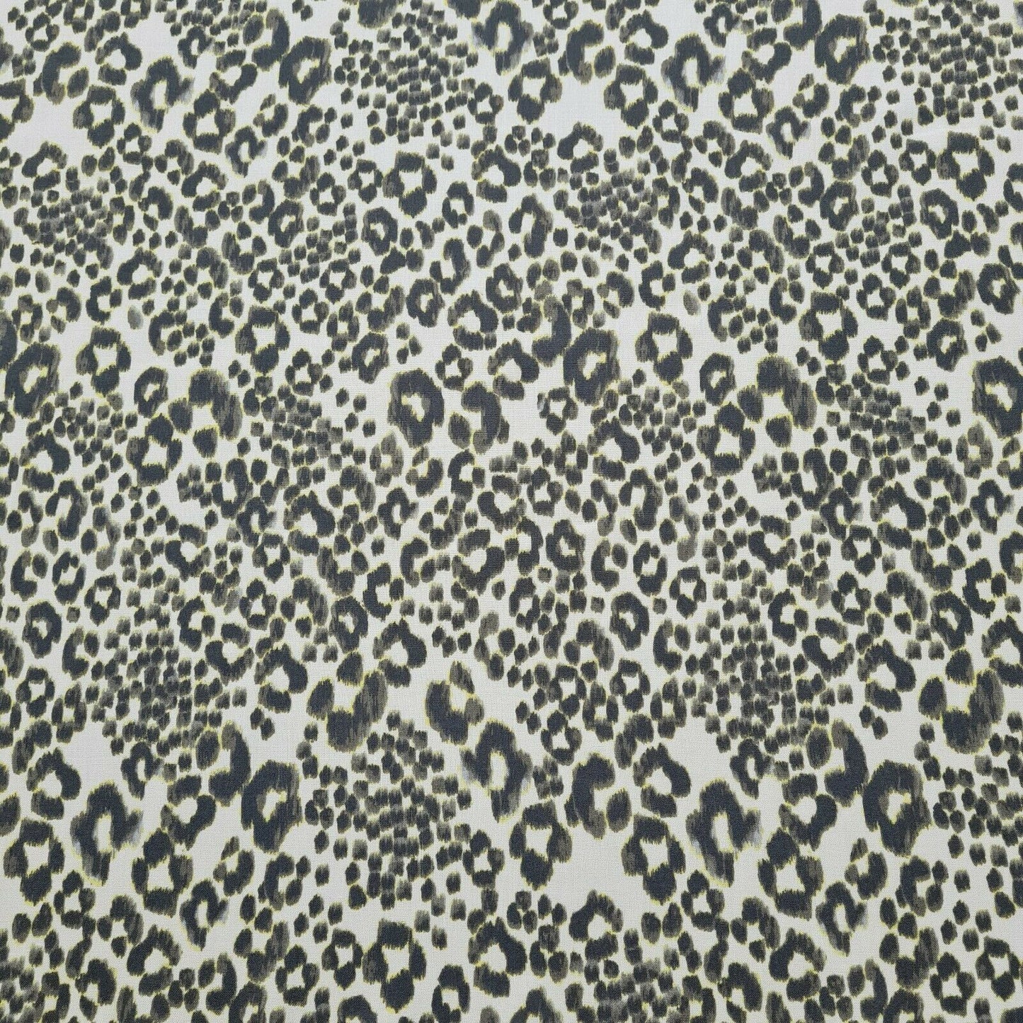Viscose Fabric Jaguar Animal Printed 55" Wide Sold By The Metre