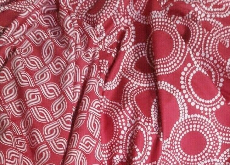 STRETCH PRINTED JERSEY LYCRA FABRIC- SOLD BY THE METRE