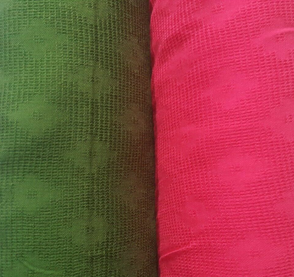 FIGURED SOFT VISCOSE FABRIC-2 COLOUR-SOLD BY THE METER