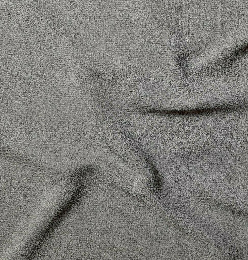 Georgette Fabric Dark Beige Drapey 55" Wide