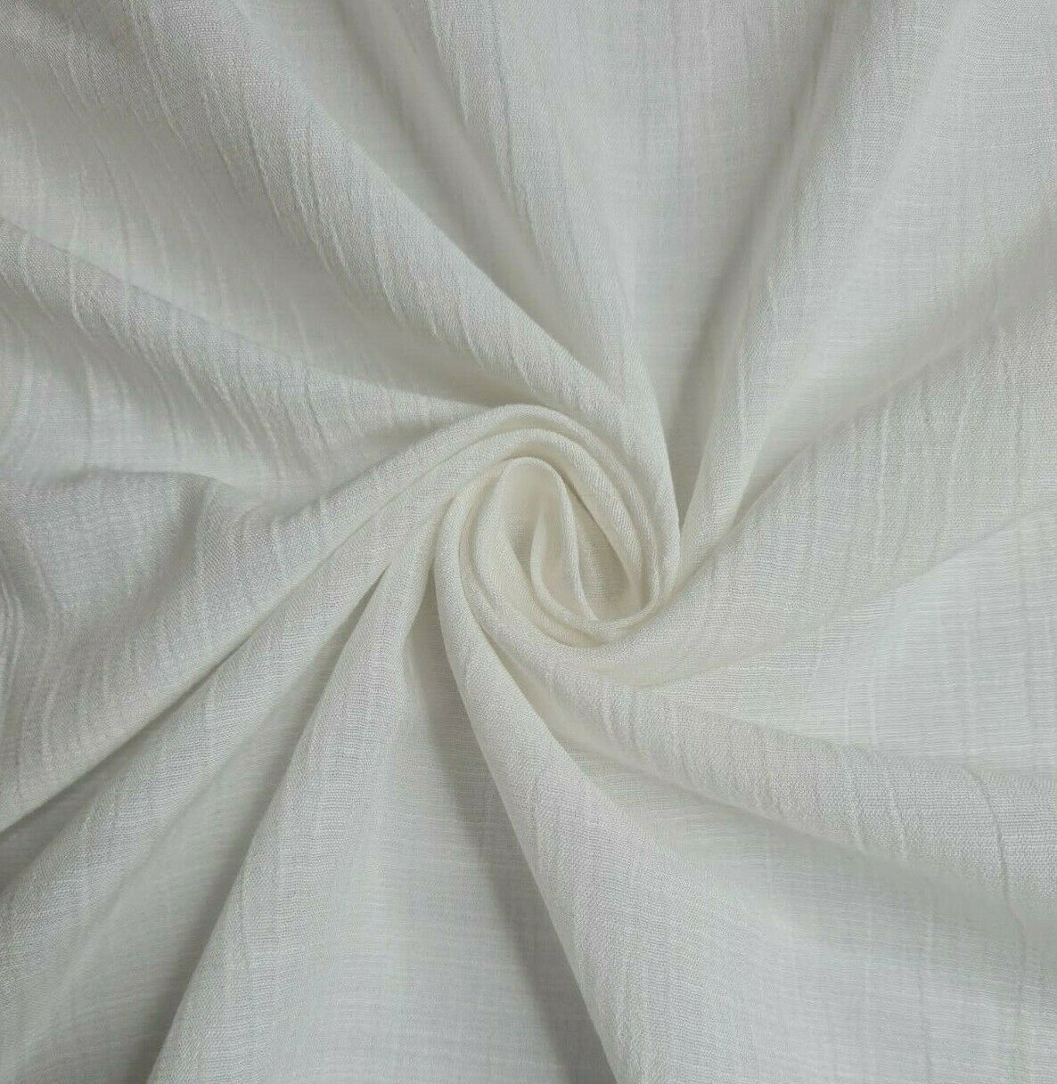 Crinkled Viscose Blend Fabric 55" Wide Sold By Metre