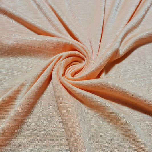 Knit Jersey Fabric Peach 55" Wide