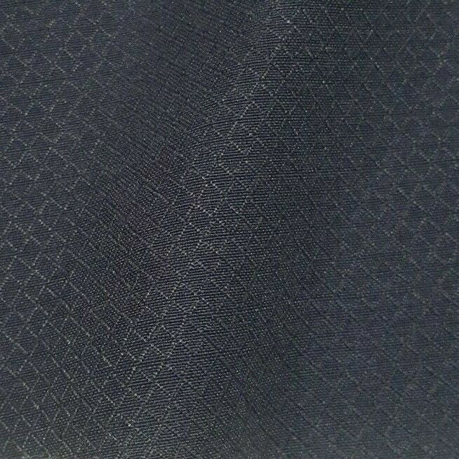 SMALL FIGURED NAVY BLUE POLY VISCOSE FABRIC-SOLD BY THE METRE