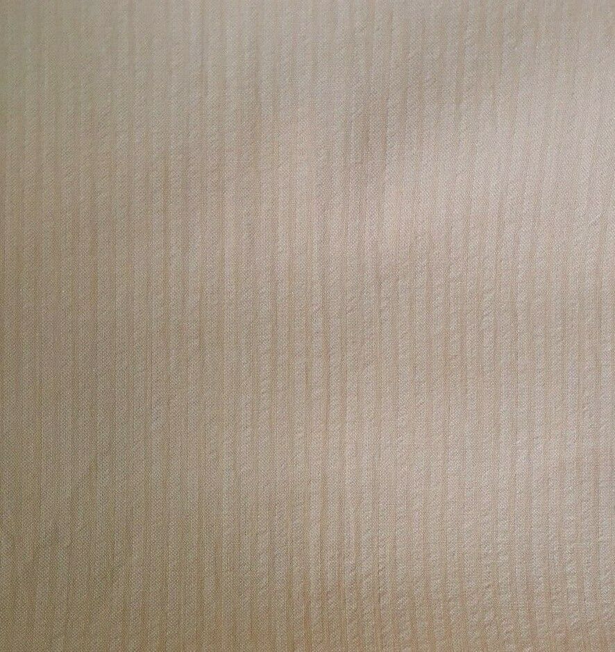 PEACH COLOUR WAVY STRIPED COTTON FABRIC -SOLD BY THE METER