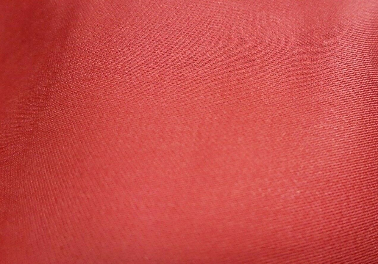 CORAL SATEEN TEXTURED 100% VISCOSE FABRIC - SOLD BY THE METER