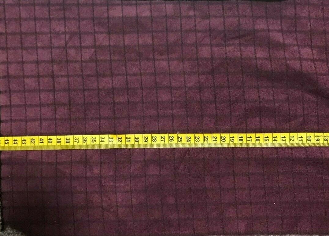 SQUARE FIGURED VELOUR FABRIC 2 COLOUR - SOLD BY THE METER