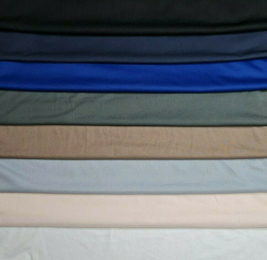 Stretch Jersey Lining Fabric Lightweight 59" Wide Sold By Metre