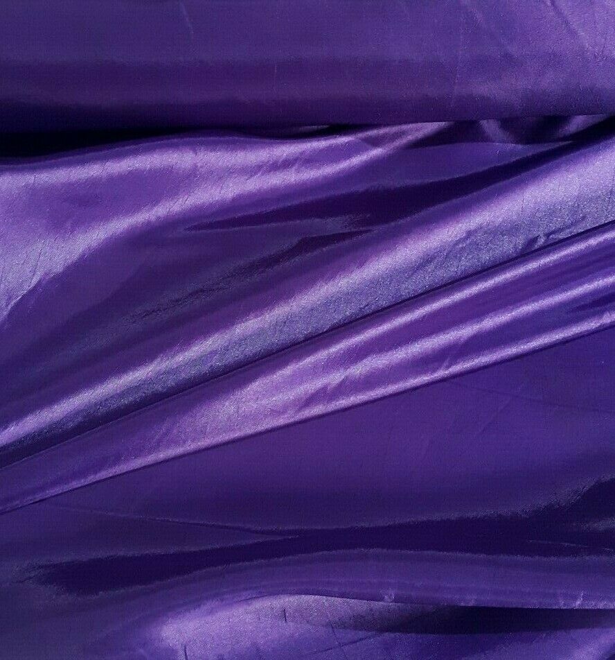 PLAIN TAFFETA FABRIC - SOLD BY THE METRE