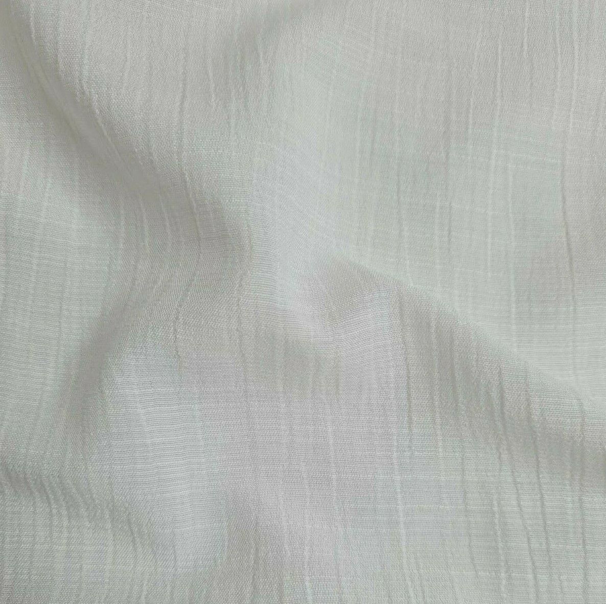 Crinkled Viscose Blend Fabric 55" Wide Sold By Metre