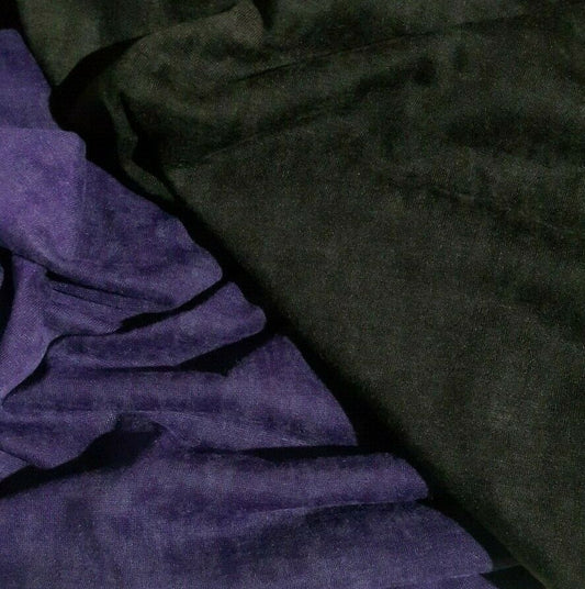 CLOUDY EFFECTED BROWN PETROL PURPLE COLOURS THIN POLYESTER JERSEY FABRIC
