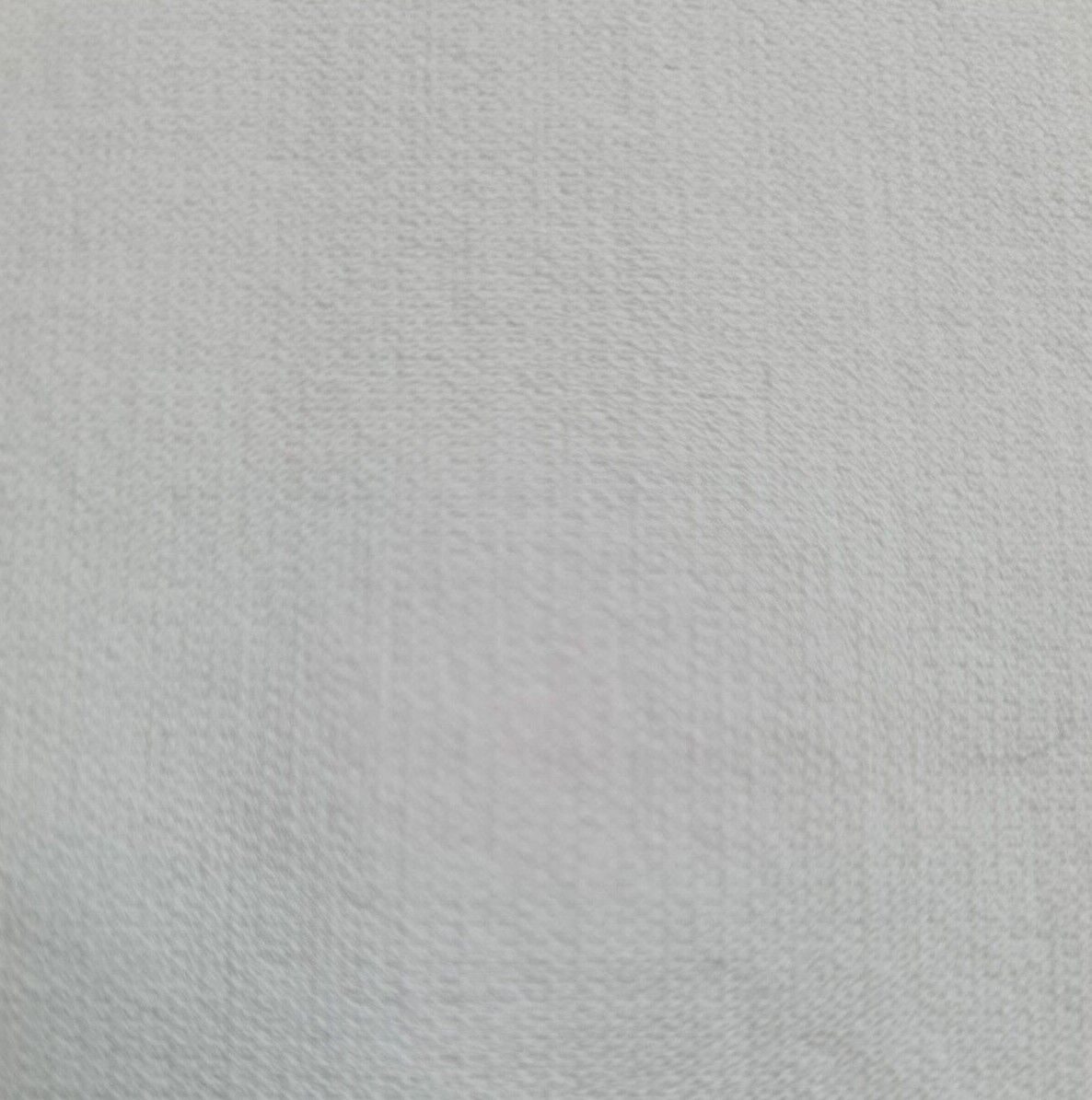 White Cotton Blend Fabric Woven 4 Way Stretch 47" Wide