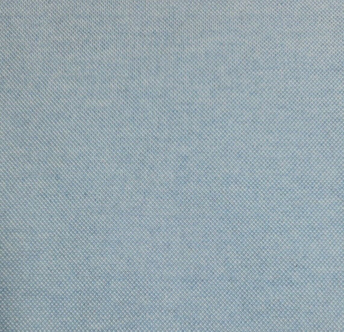 Jersey Knit Fabric Pique Polo T-Shirt 7 Colours Plain 70" Wide Sold By The Metre