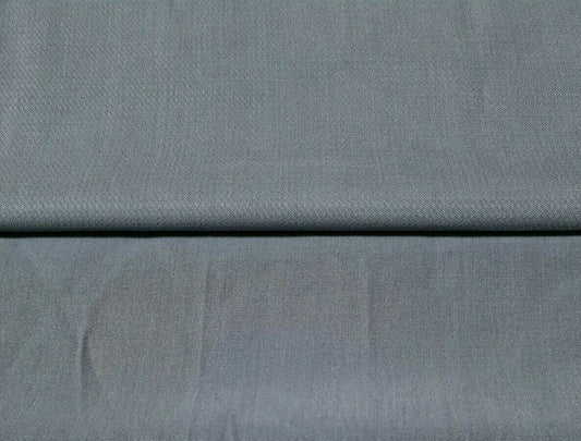 VISCOSE FABRIC GREY COLOUR PLAIN AND SMALL FIGURED SOLD BY THE METRE