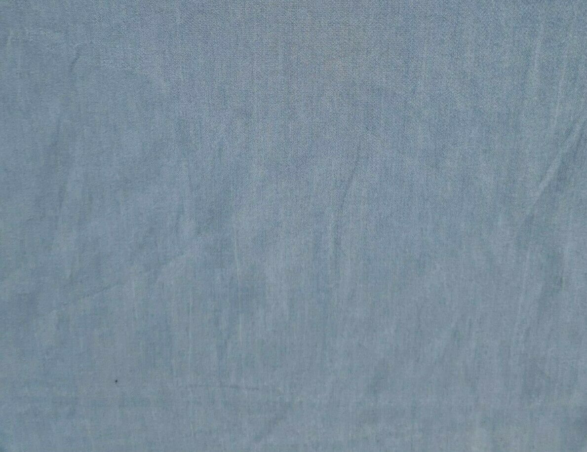 BLUE COLOUR VISCOSE POLYESTER DRESS MAKING FABRIC- SOLD BY THE METRE