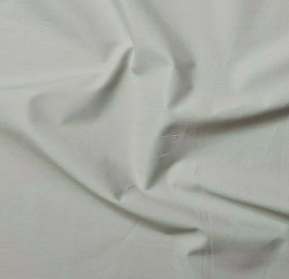 Cotton Poplin Fabric Light Sage Green 55" Wide