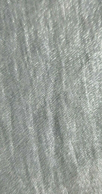 ICE GREY VISCOSE NYLON SHINY FABRIC - SOLD BY THE METRE