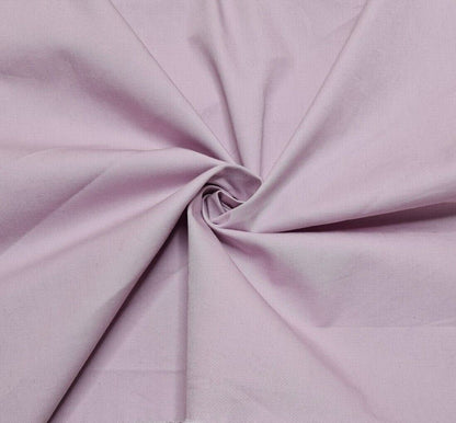 Cotton Gabardine Fabric Lilac Colour 55'' Wide Sold By The Metre