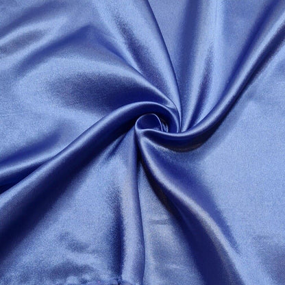 Plain Satin Fabric Dress & Craft Non Stretch 55" Wide Sold By Metre