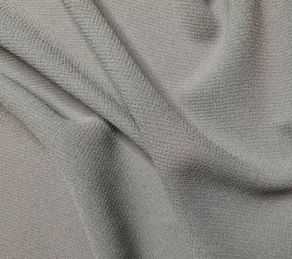 Georgette Fabric Dark Beige Drapey 55" Wide