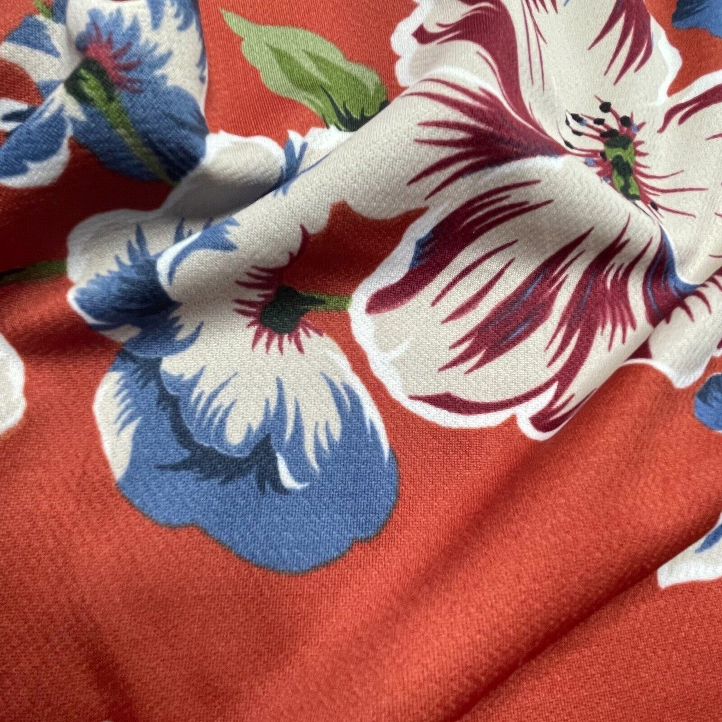 Floral Printed Jersey Fabric 2 Way Stretch 55" Wide Sold By Metre