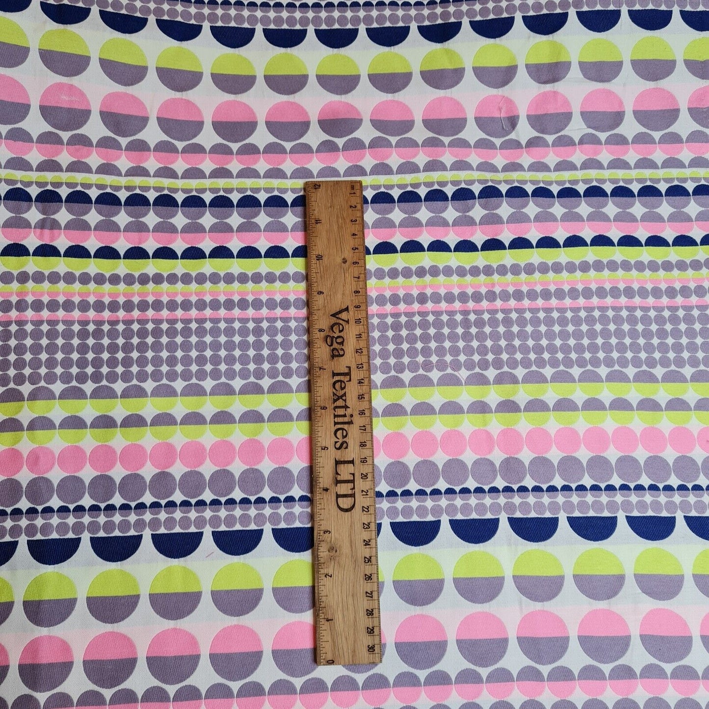 Double Sided Jacquard Fabric Multicoloured Squares Pattern Sold By The Metre