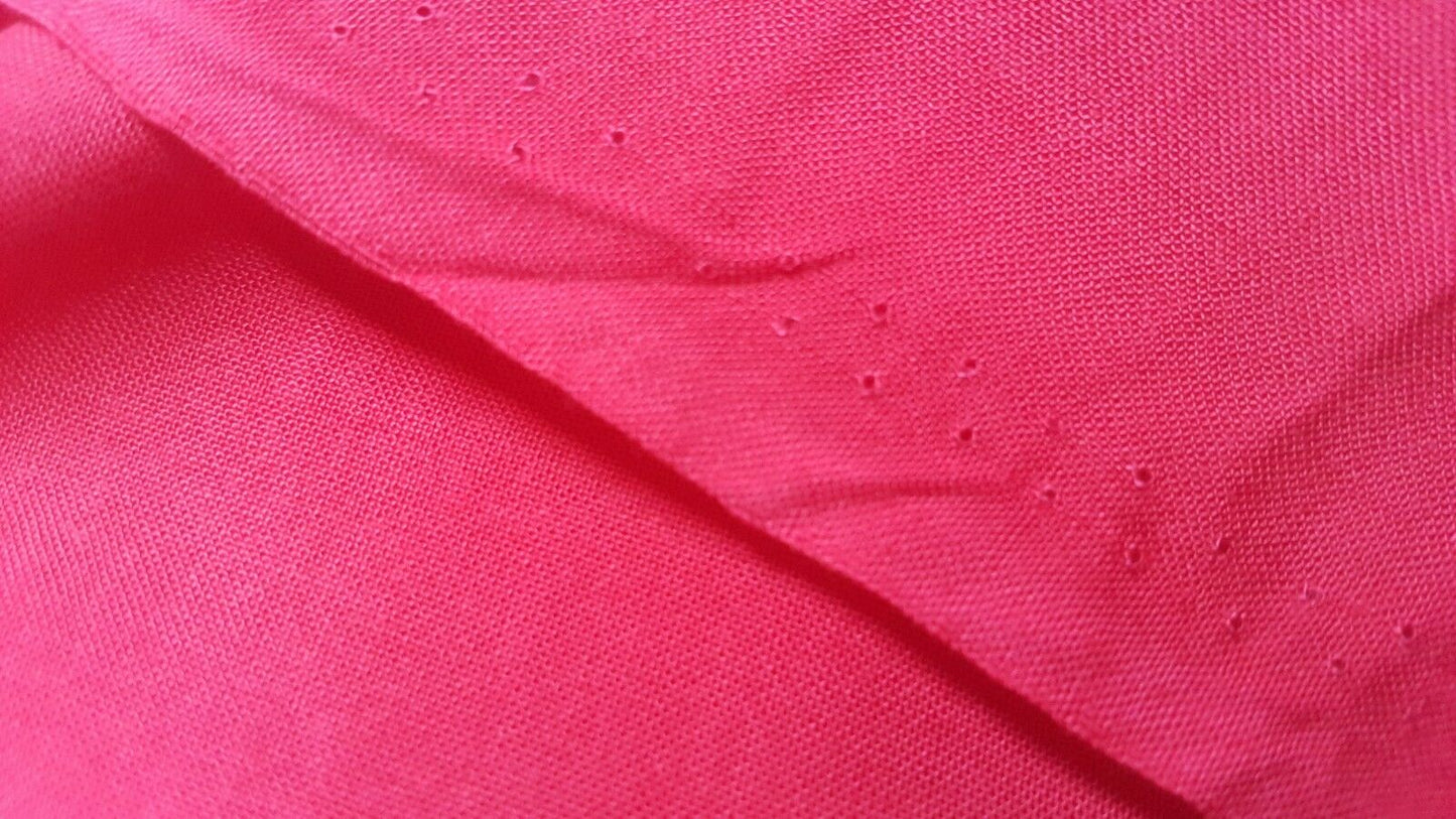 VISCOSE FABRIC STRAWBERRY PINK - SOLD BY THE METER