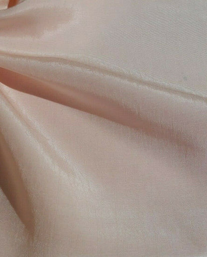 PEACH COLOUR VISCOSE FABRIC - SOLD BY THE METRE